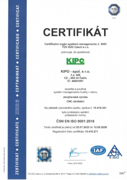 Certifikáty